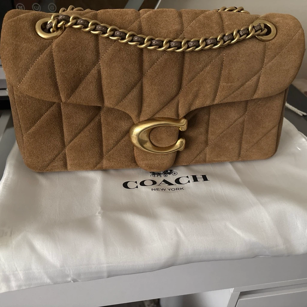 Coach Suede Shoulder Bag