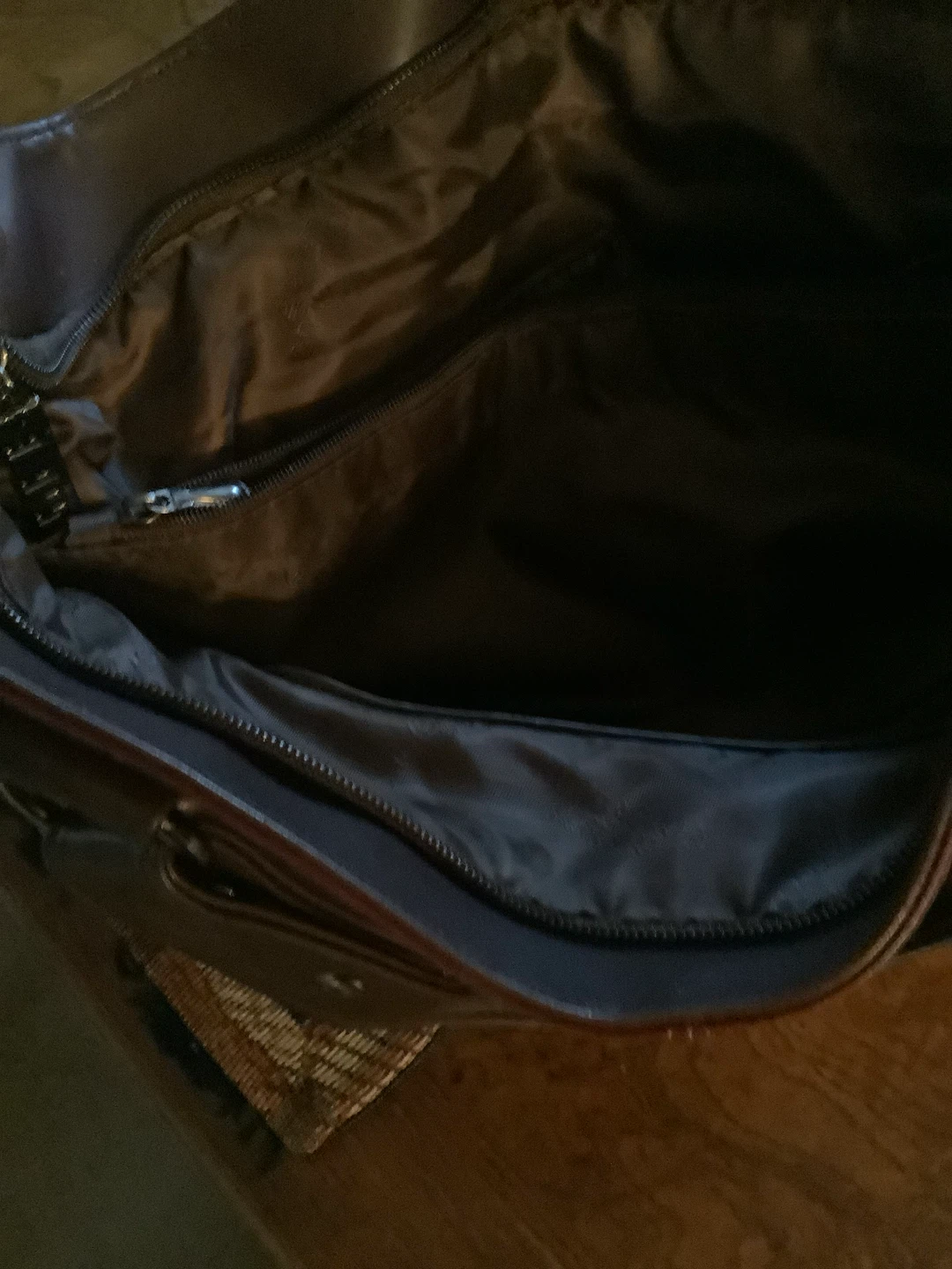 XIDIBAOLUO Burgundy Handbag - photo 2