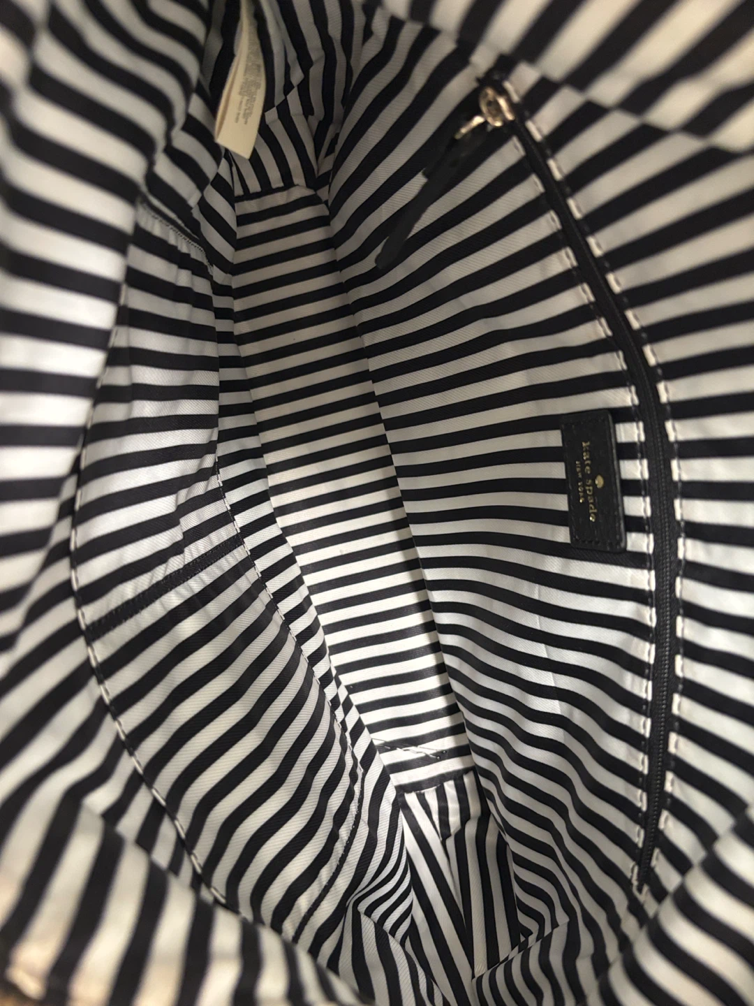 Kate Spade Black Leather Hobo Bag with Tassel - photo 5
