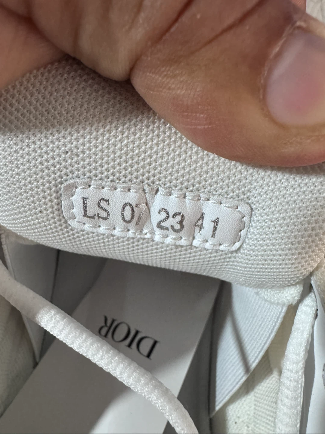 Christian Dior Sneakers White/Silver - photo 3