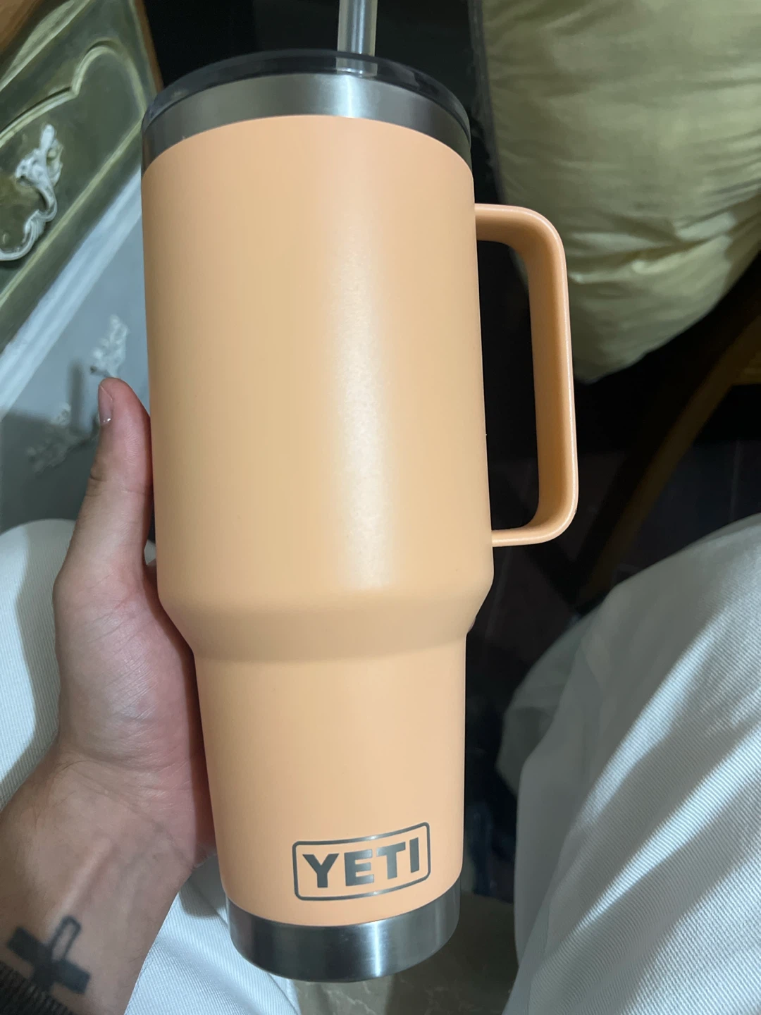Yeti Rambler Tumbler with Handle