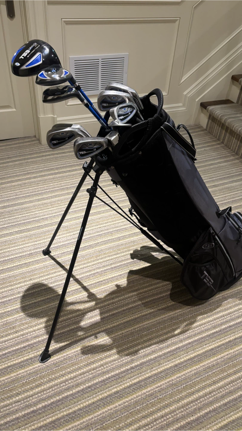 Used US Kids Tour Series TS3 10 Club Golf Package Set - photo 2