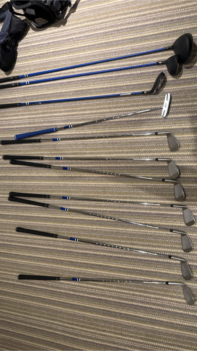 Used US Kids Tour Series TS3 10 Club Golf Package Set - photo 3