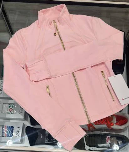 Lululemon Pink Zip-Up Jacket