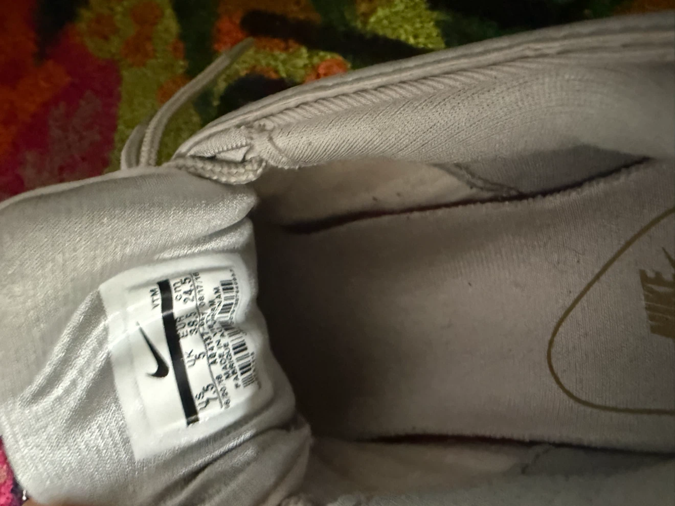 Nike Air Max 97 Silver Gold Women's Shoes - photo 5
