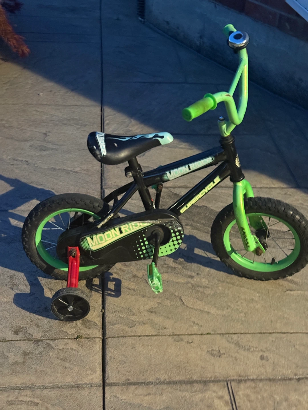 Kids "Moon Rider" 12” Bicycle with Training Wheels