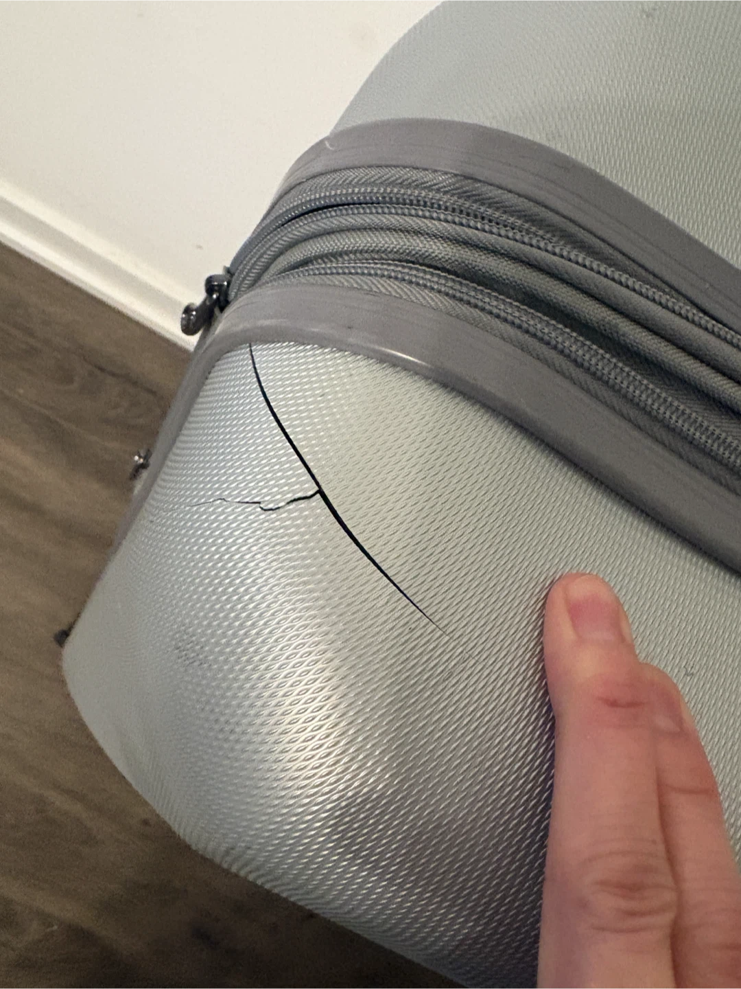 *FREE !* Samsonite Grey Hardside Spinner Luggage - photo 4