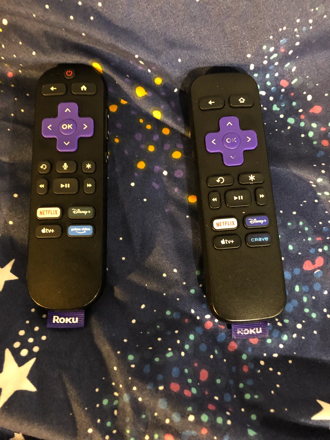 2 Roku Remotes