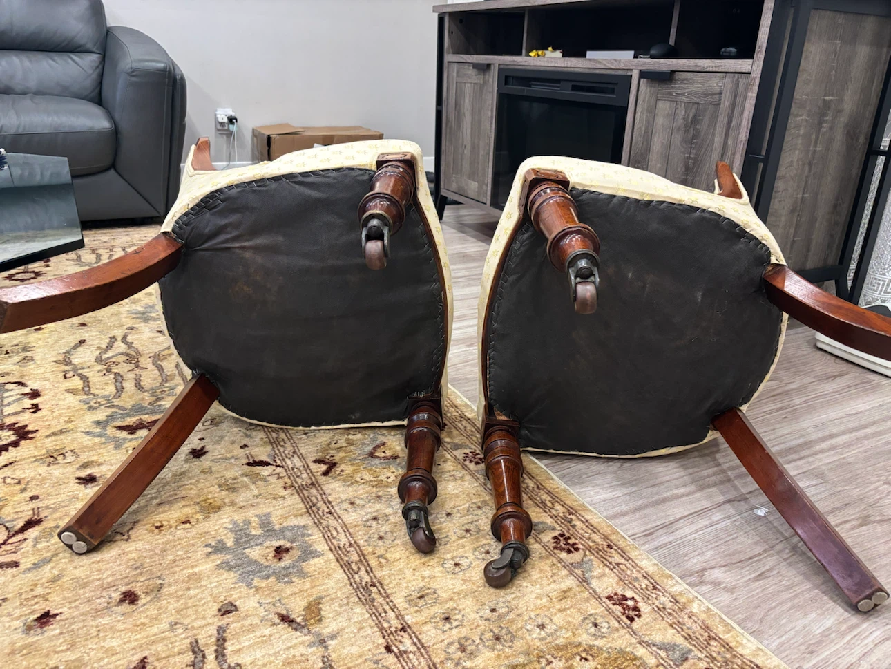 Antique Accent Chairs (Set of 2) - photo 2