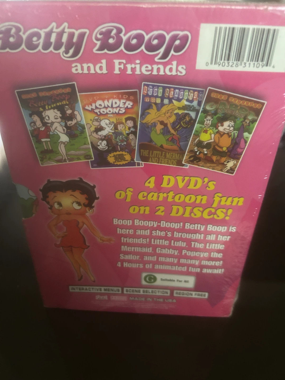 Betty Boop & Friends 2 Disc DVD Set - photo 3