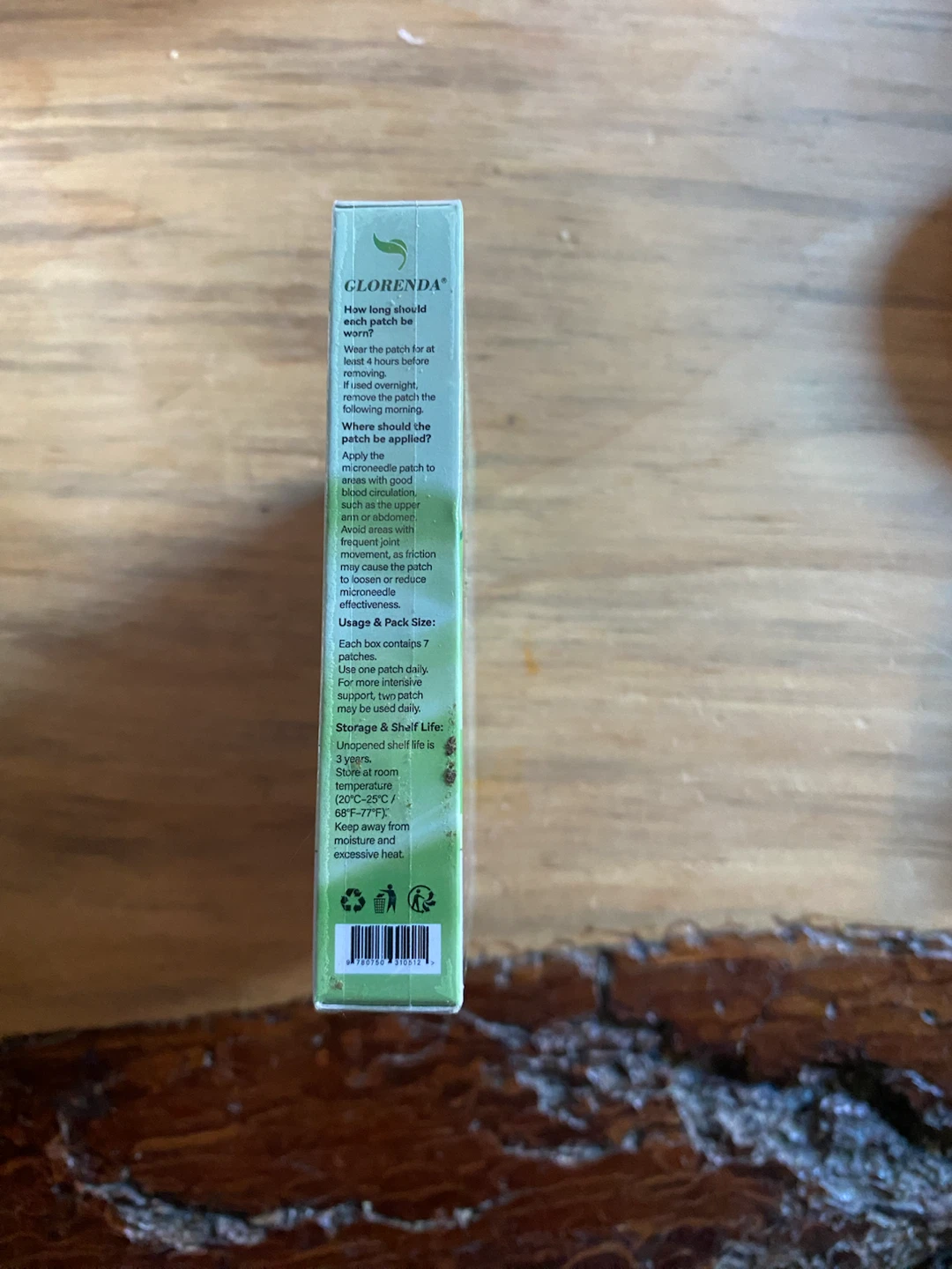 Glorenda Berberine x NAD+ 10-in-1 Microneedle Patch (7 Patches) - photo 3