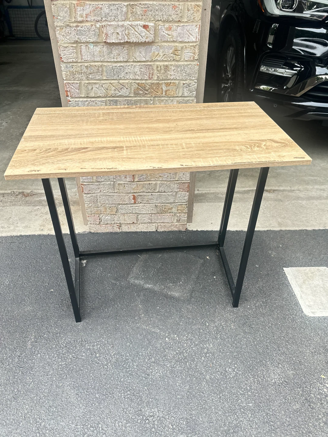 Light Wood Folding Desk