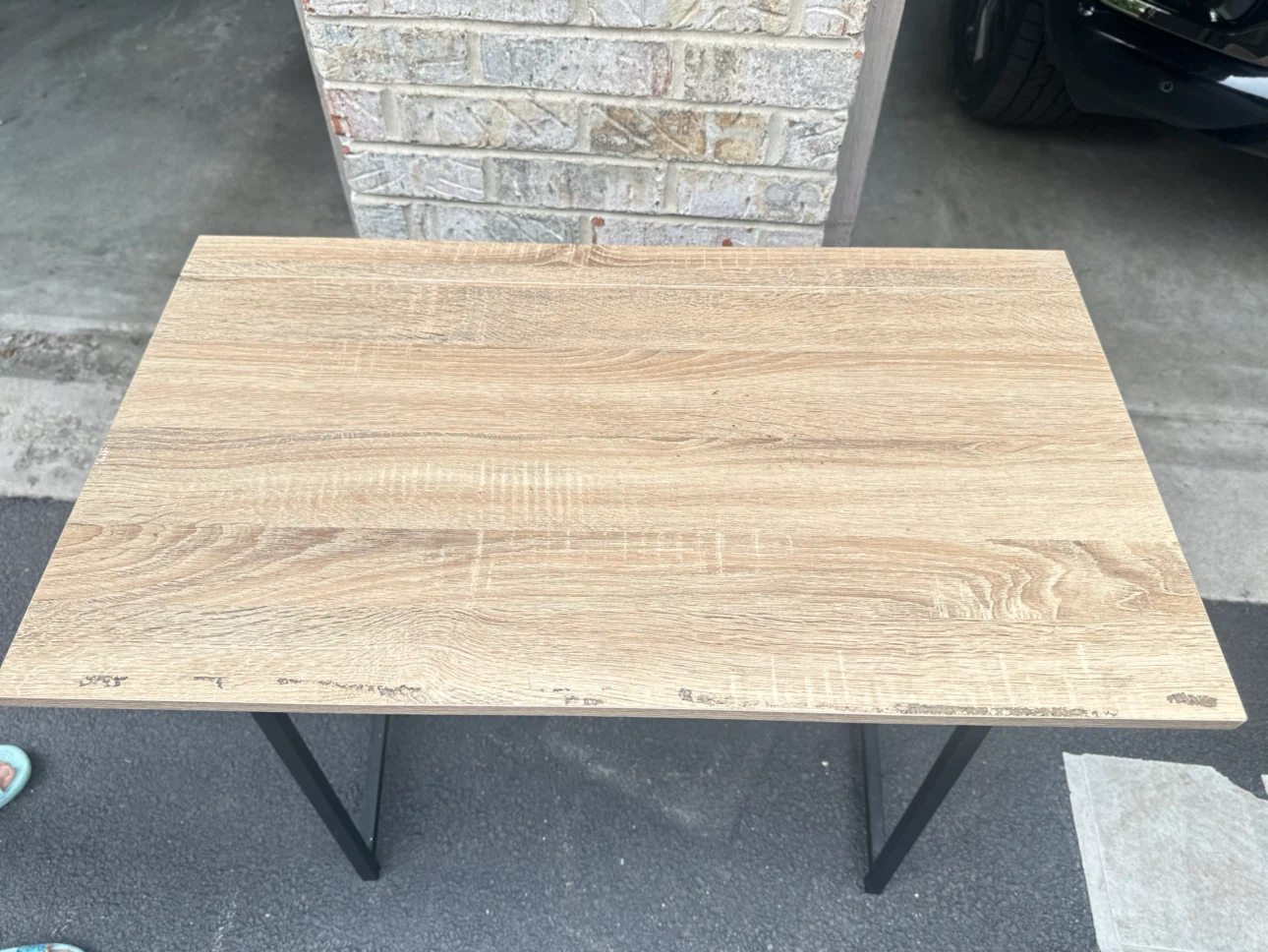 Light Wood Folding Desk - photo 2