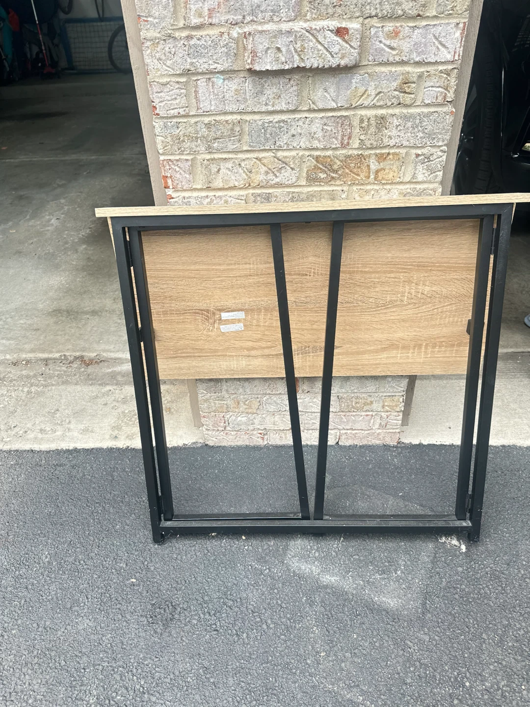 Light Wood Folding Desk - photo 3