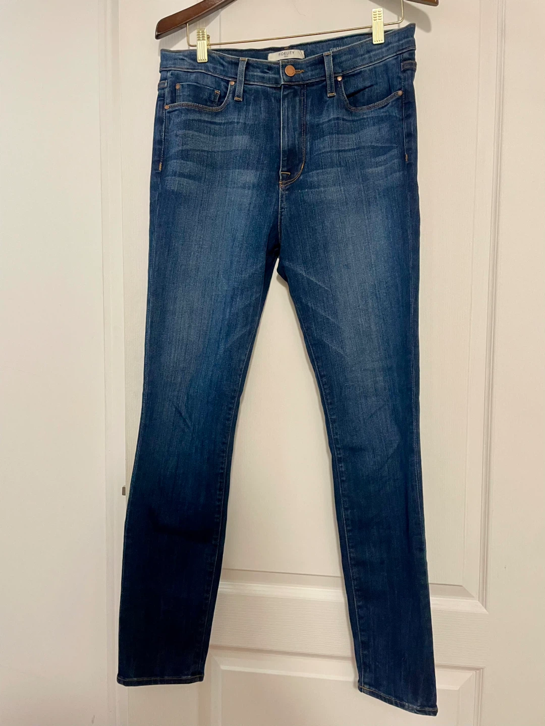 Fidelity Gwen High Super Skinny Jeans Size 31