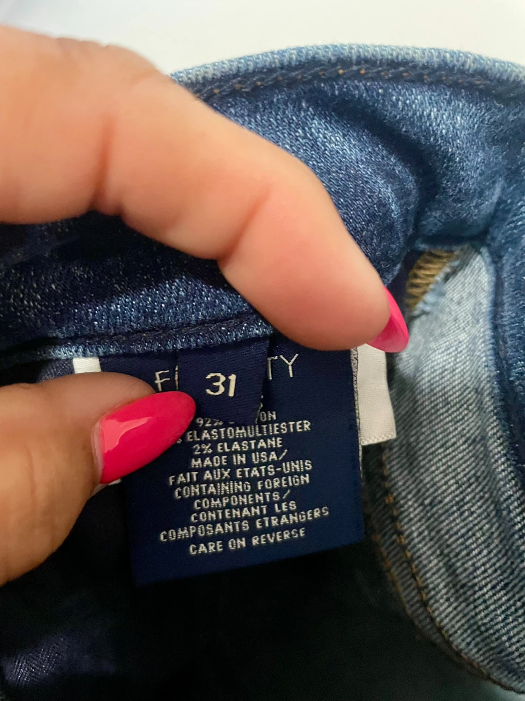Fidelity Gwen High Super Skinny Jeans Size 31 - photo 5