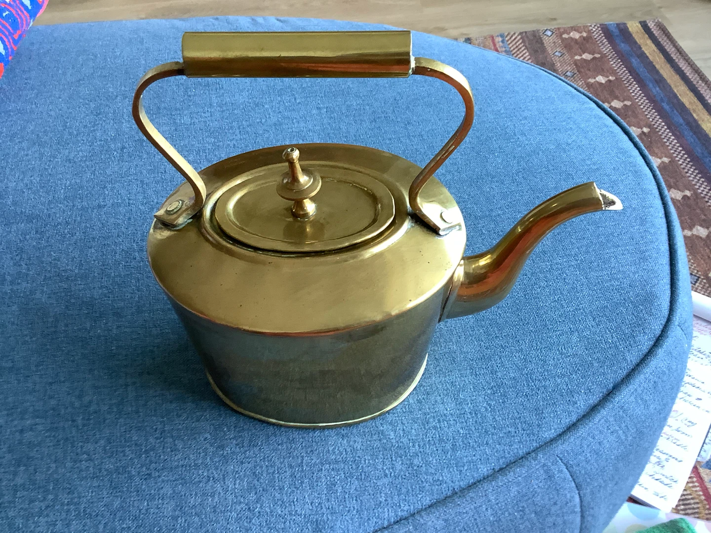 Vt Hand Crafted Victorian Style Brass Teapot 🐞