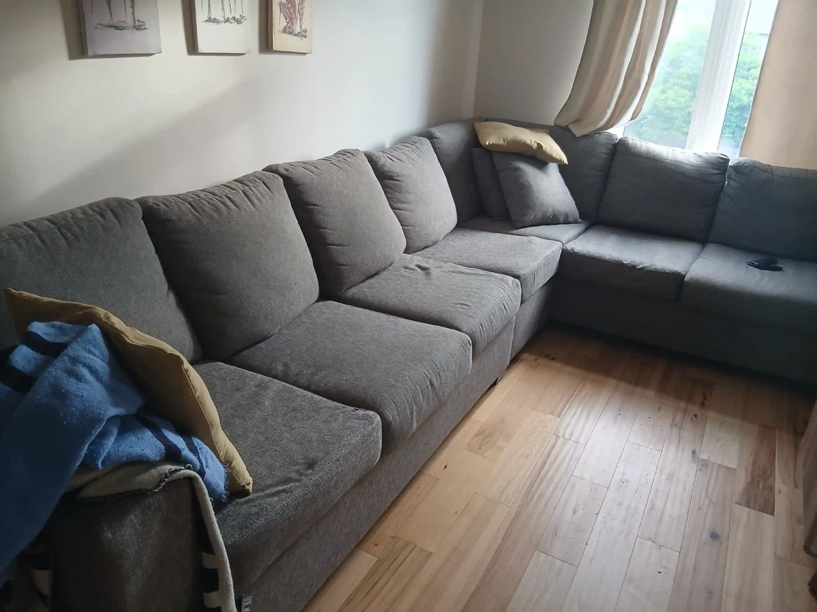 Grey Sectional Sofa bed