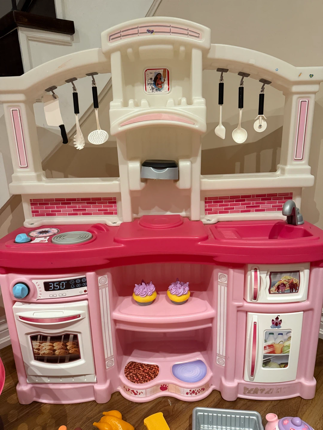 Step2 / Step 2 Pink Play Kitchen with tons of accessories - photo 3