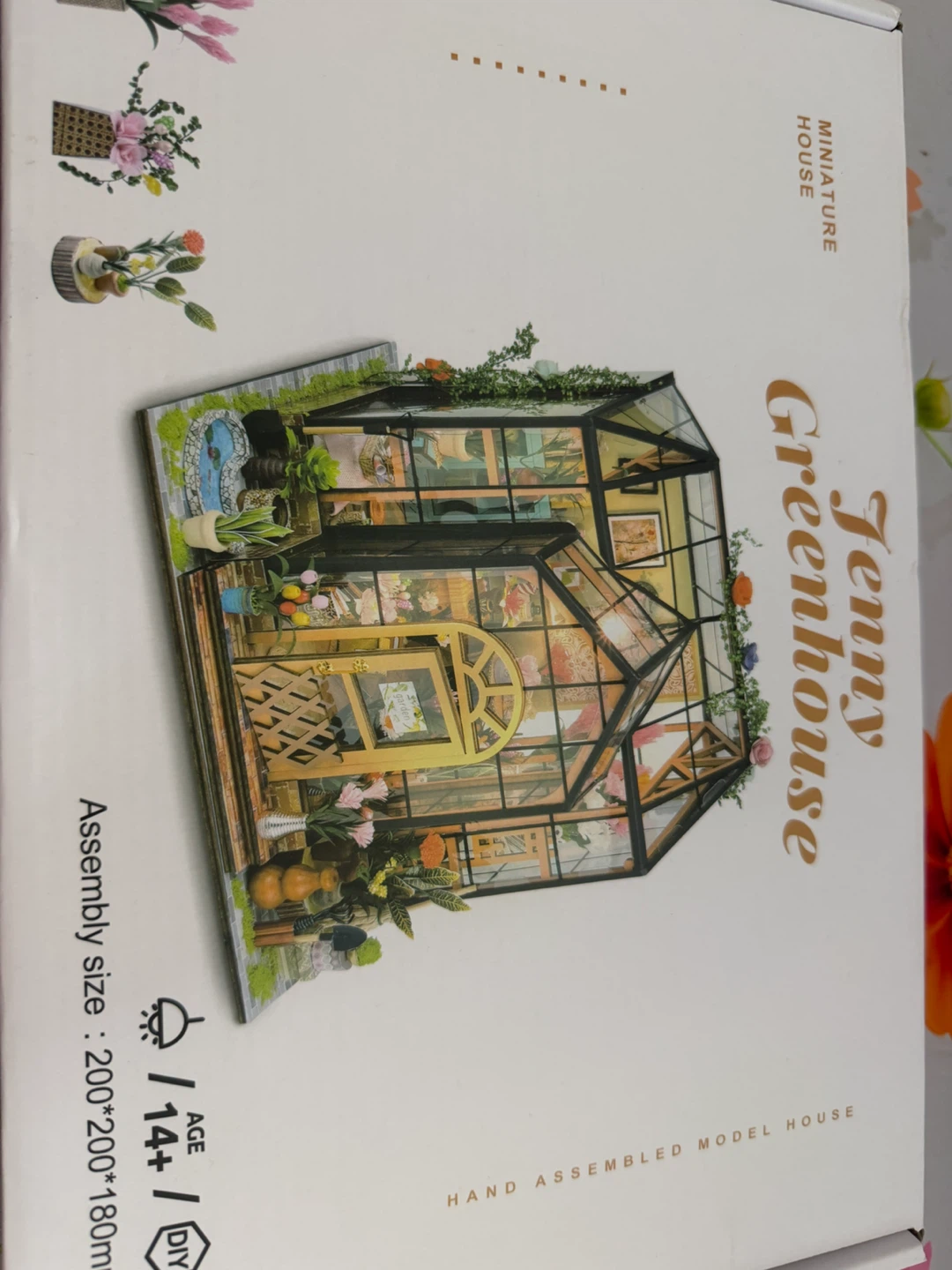 DIY Miniature Greenhouse Dollhouse Kit - photo 5