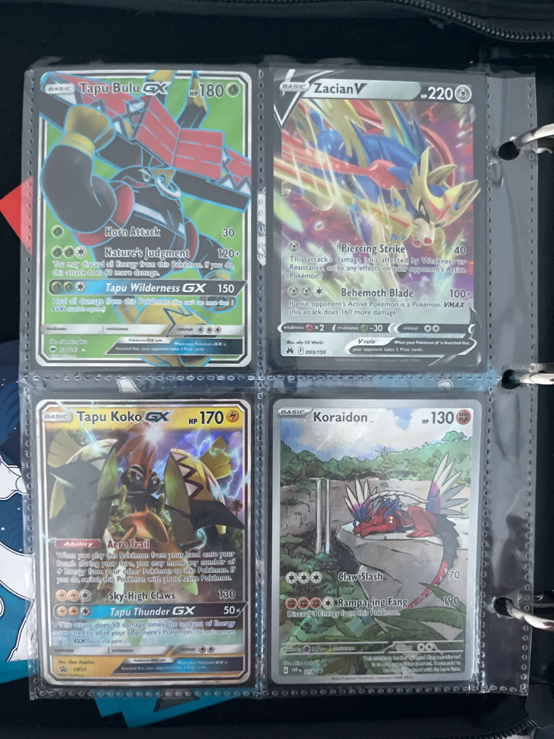 Collection of Pokemon Trading Cards