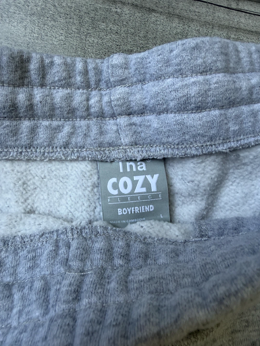 TNA Cozy Fleece Boyfriend Shorts - photo 2