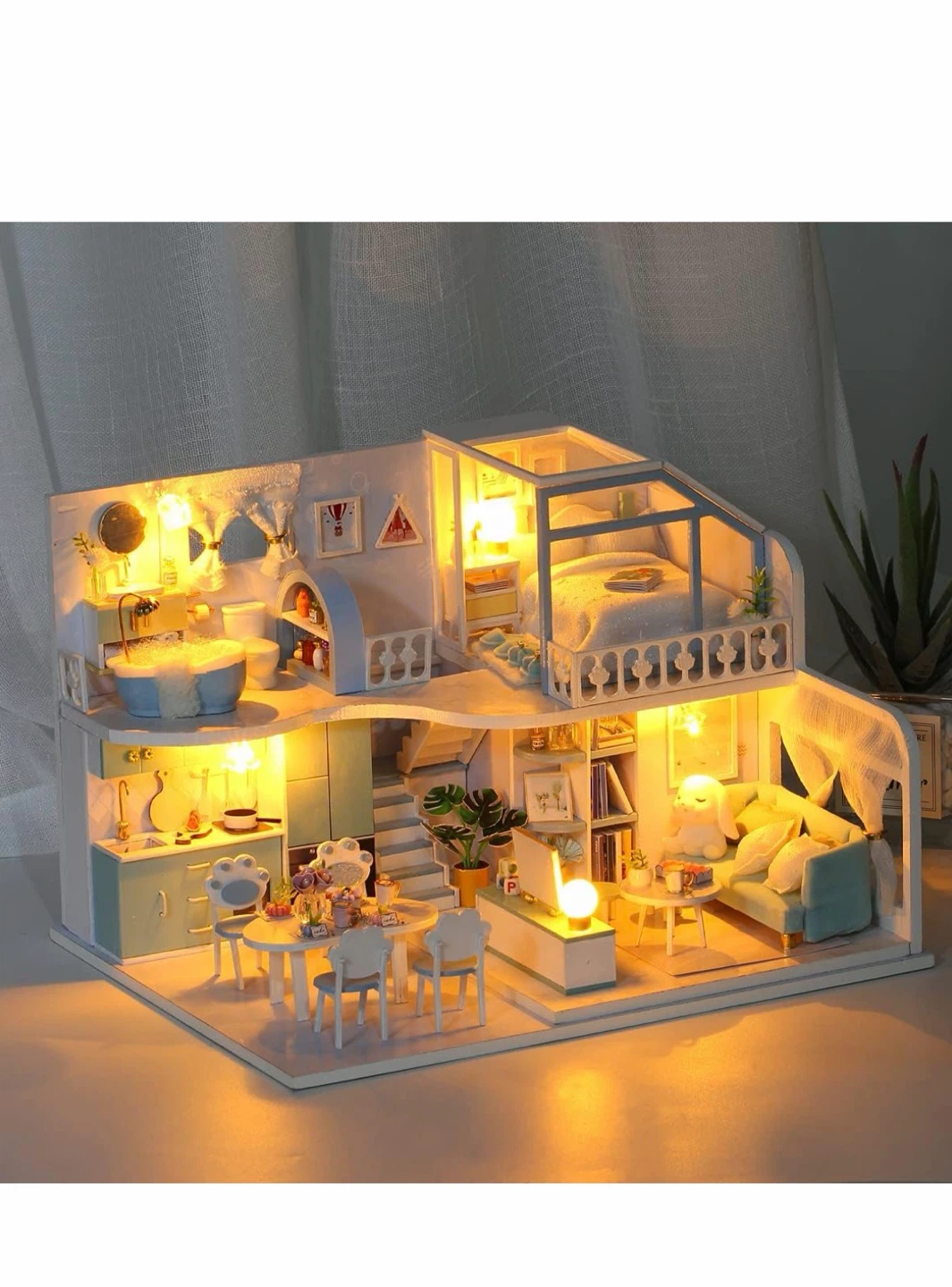 DIY Miniature Dollhouse Kit - photo 4