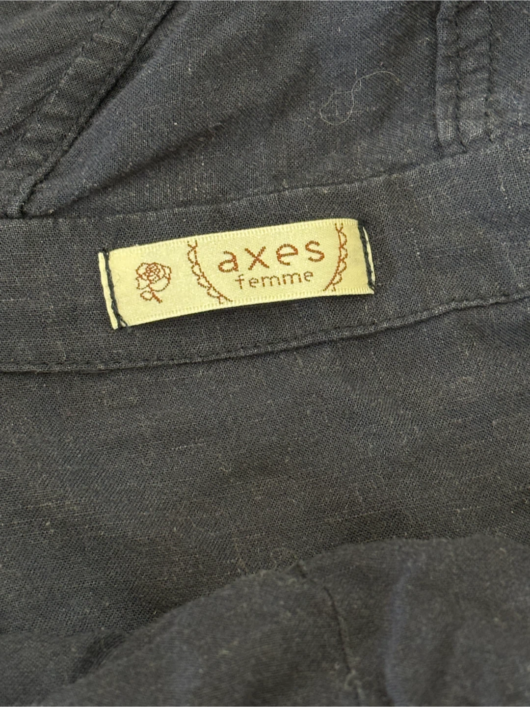 Axes Femme Navy Blue Hooded Jacket - photo 4
