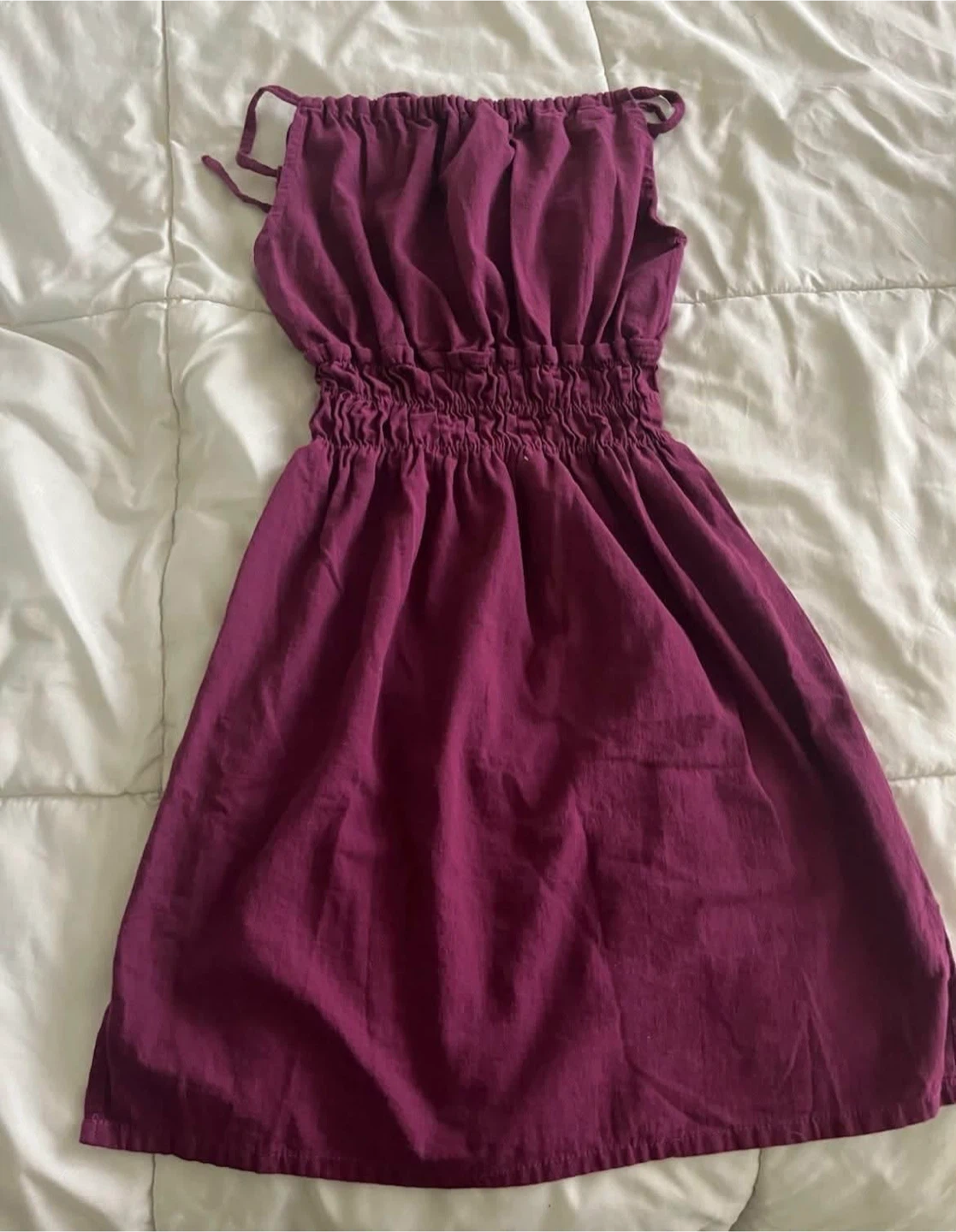 Women's Embroidered Purple Sundress - photo 2