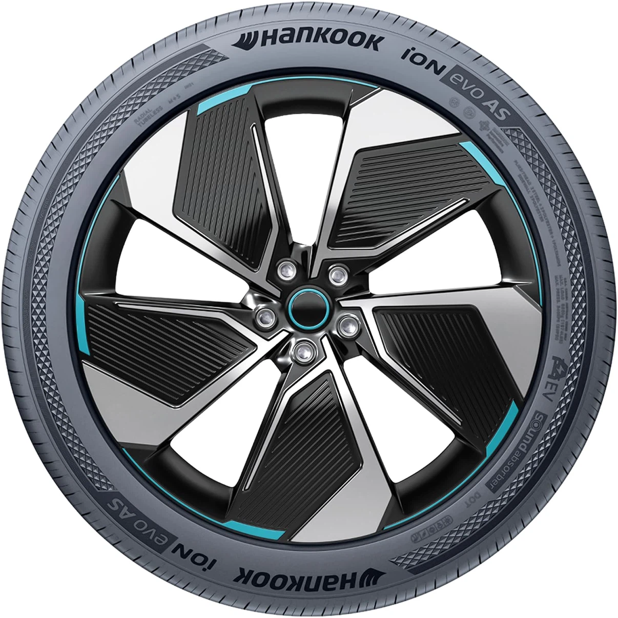 Tesla Model 3 Hankook iON evo AS 235/45R18 Tires All-Season