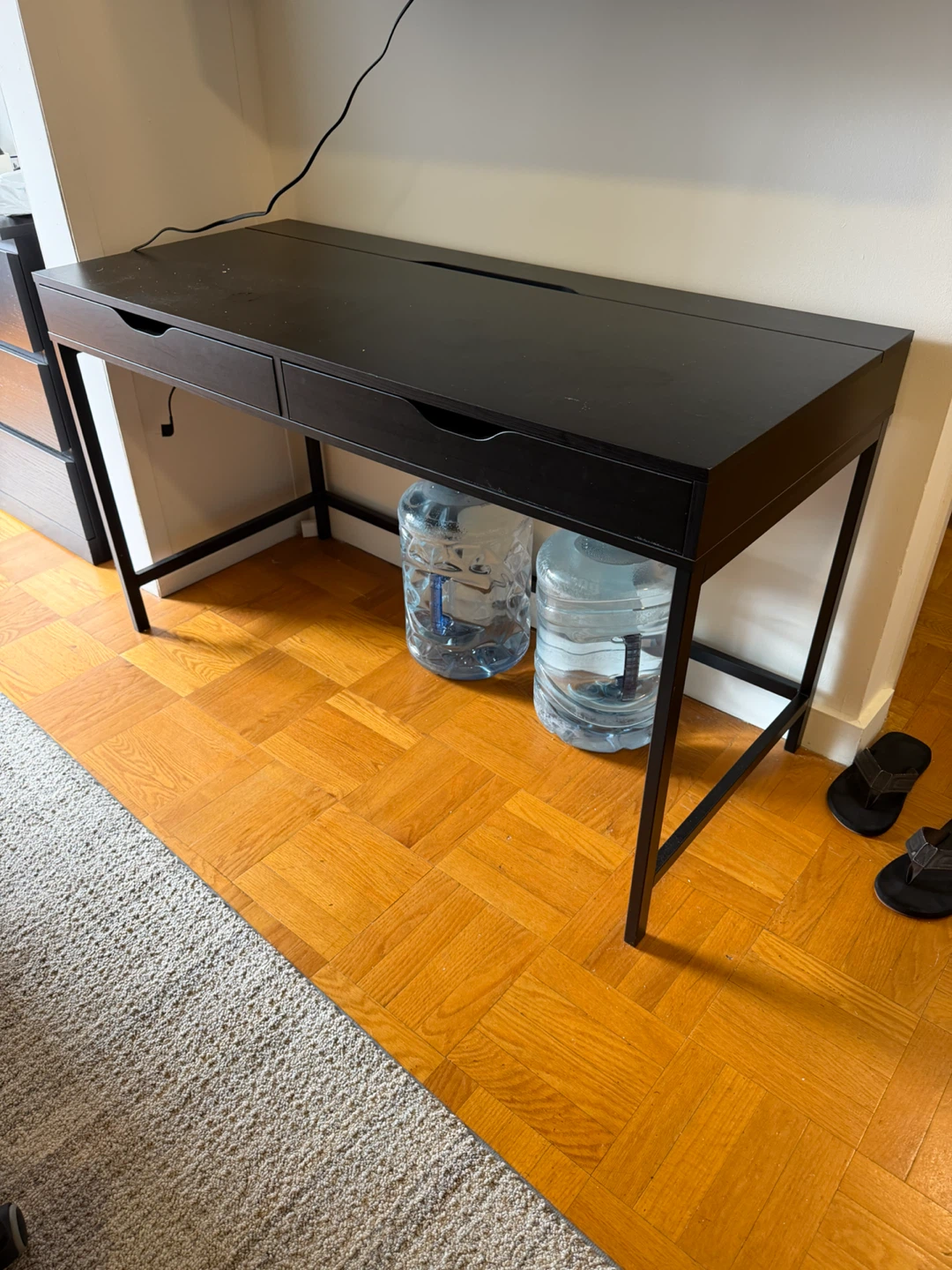 IKEA ALEX Desk, Black-brown - photo 2