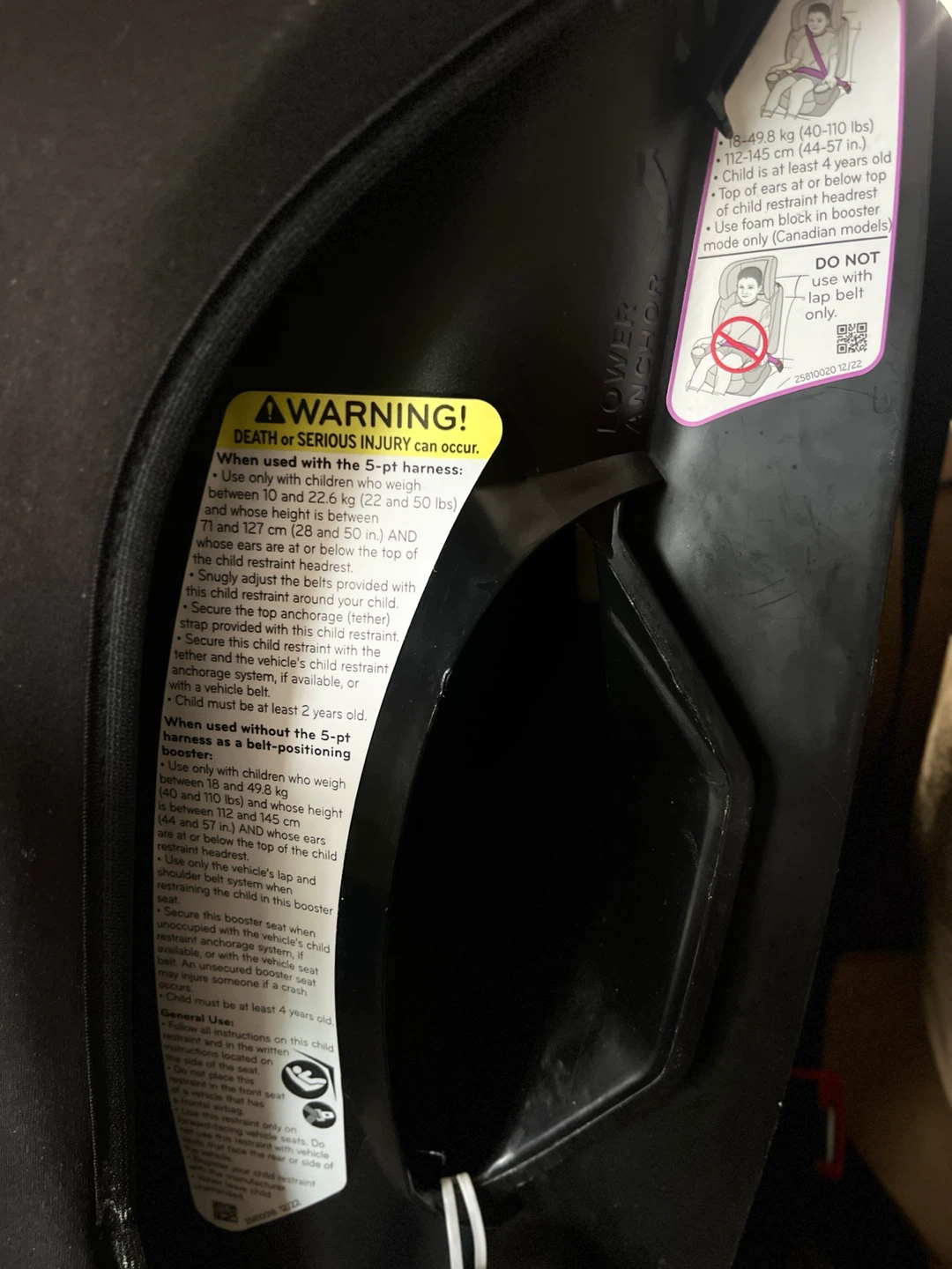 Evenflo Booster Car Seat - photo 2