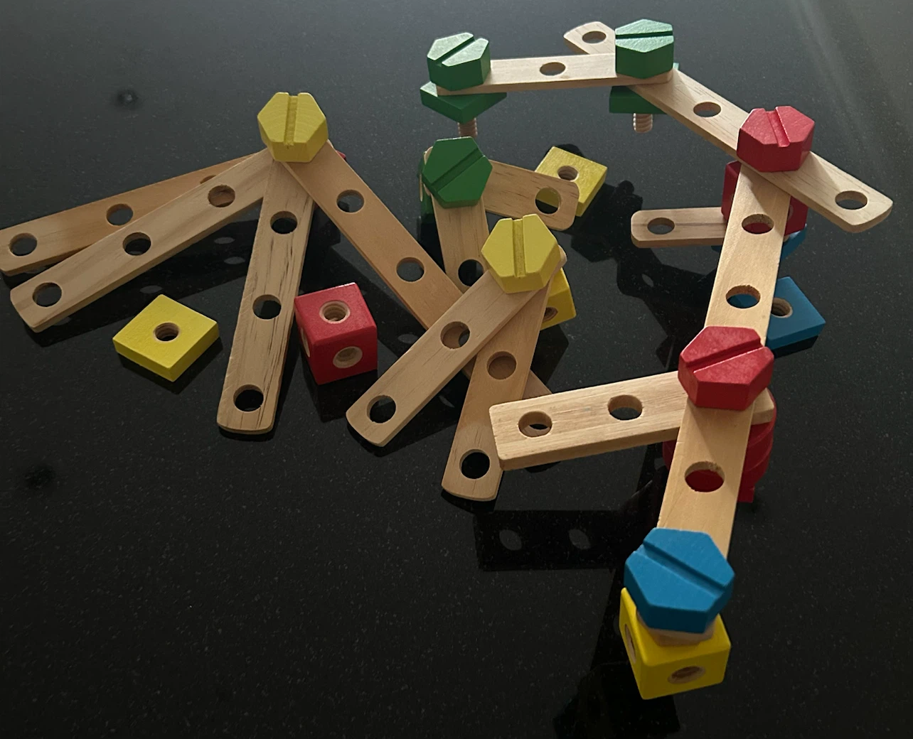 Mini Artis Wooden Building Blocks Set - photo 3