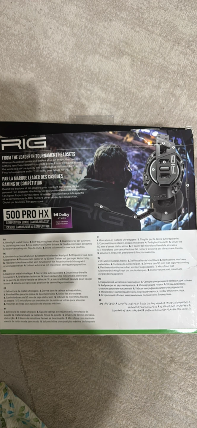 RIG 500 Pro HX Gaming Headset for Xbox - photo 2