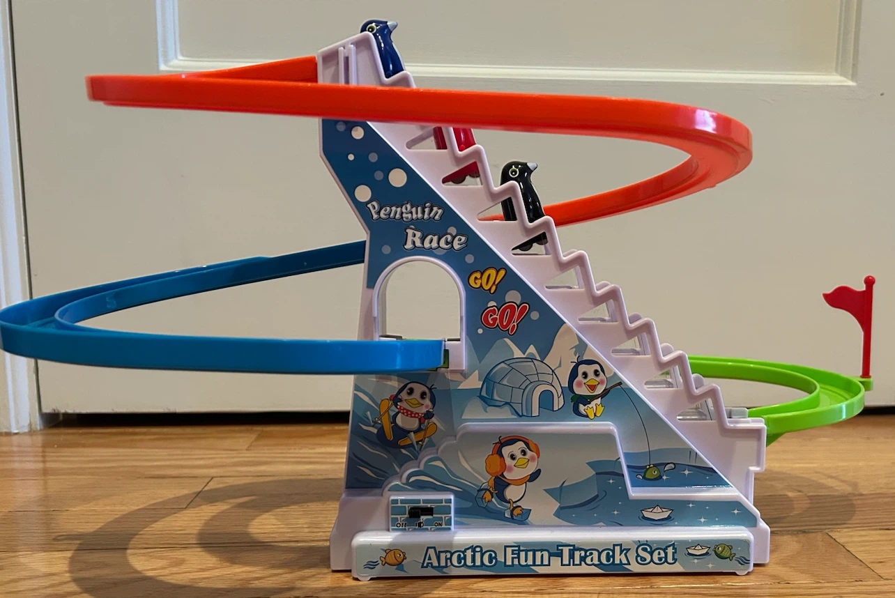 Penguin Race Arctic Fun Track Set