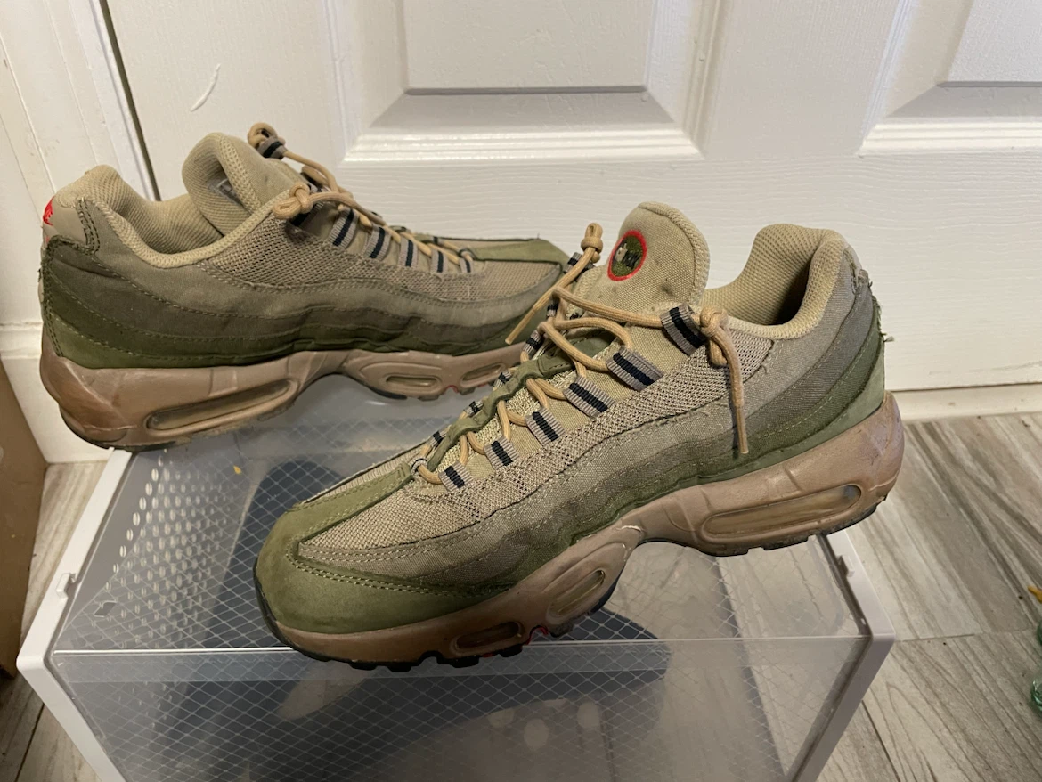Nike Air Max 95 SE 'Rough Green' Size 8 - photo 5