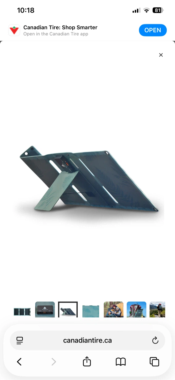 Woods 21W Packable Solar Panel - photo 3