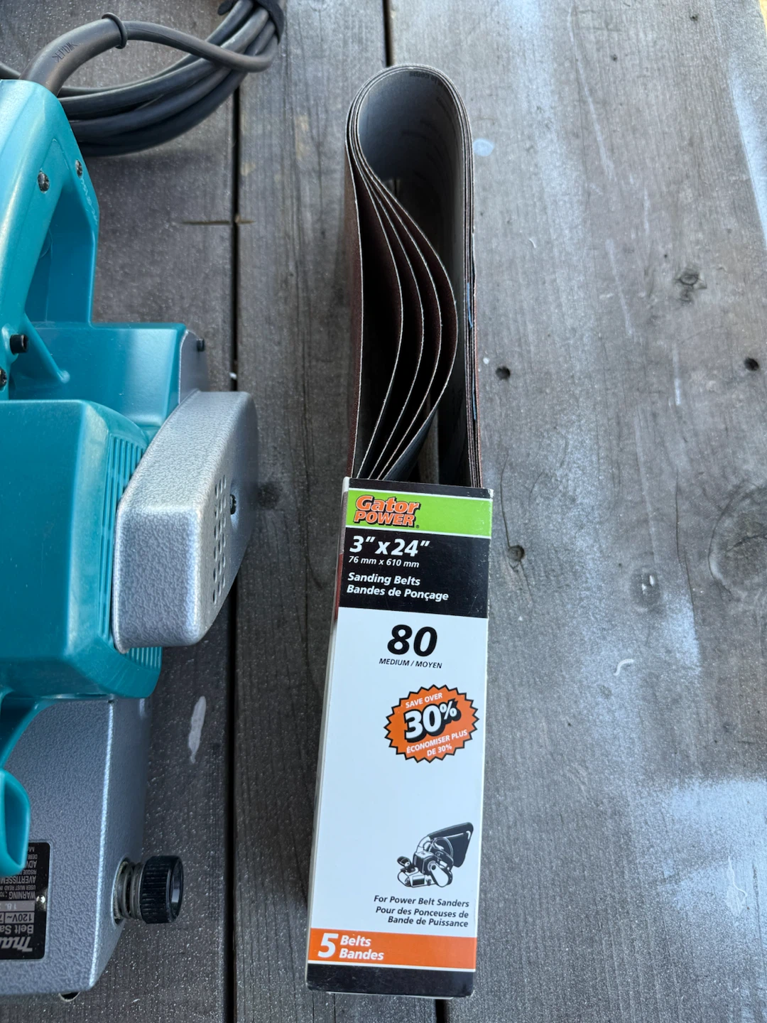 Makita 9924DB Belt Sander 3" x 24" - photo 5