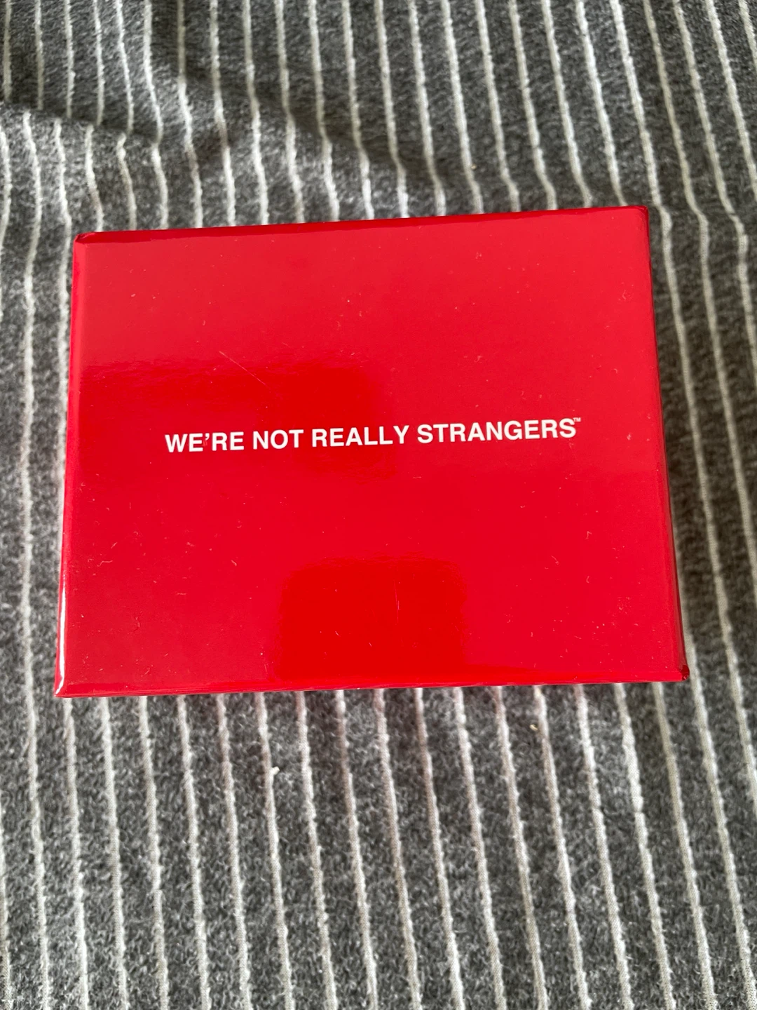 We're Not Really Strangers Card Game