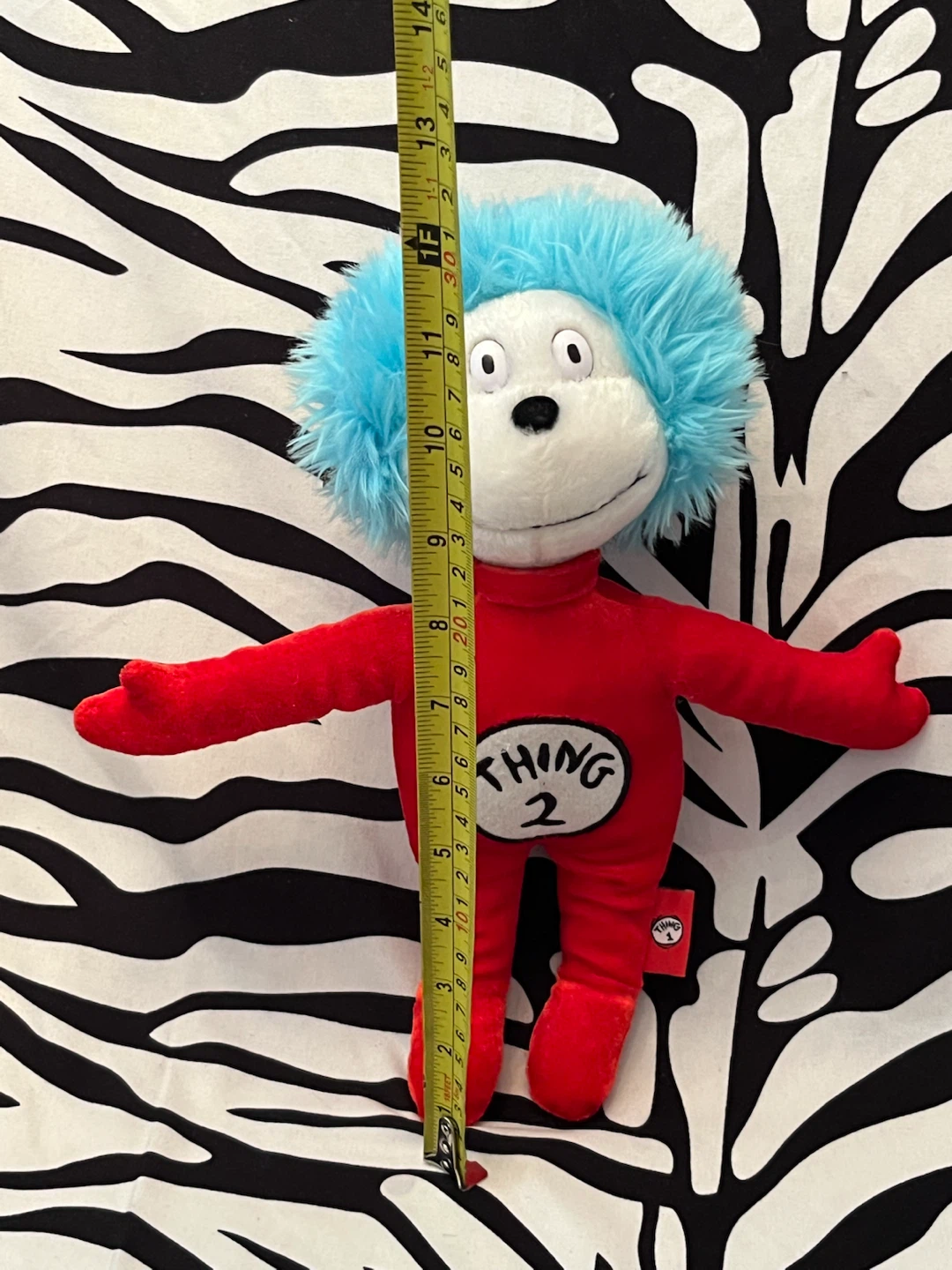 ♥️ Thing 2 from The Cat in the Hat Plush Toy ♥️ - photo 2