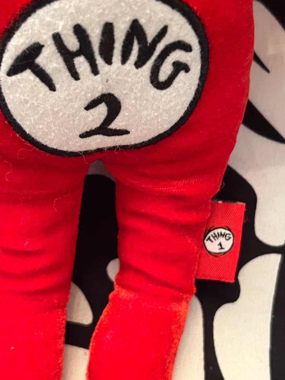 ♥️ Thing 2 from The Cat in the Hat Plush Toy ♥️ - photo 3