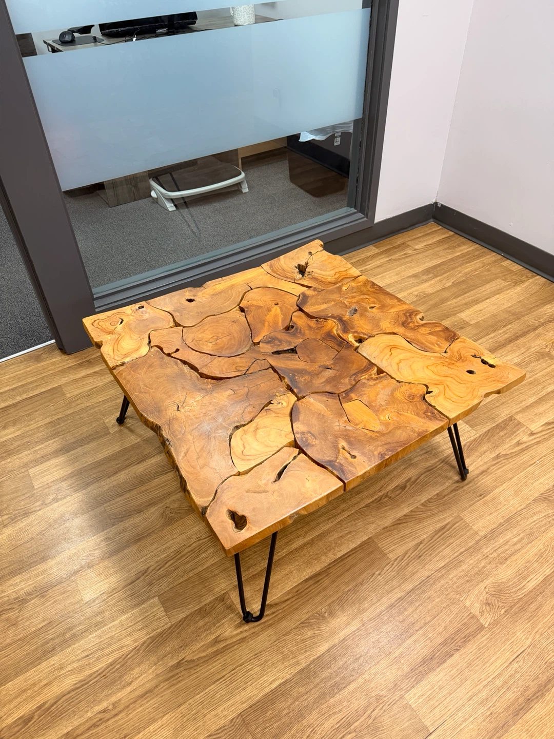 Chic Teak Teak Square Coffee Table - photo 2