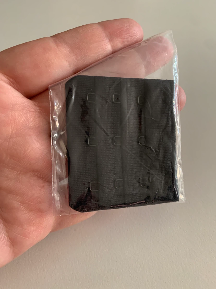 Black Bra Extender Clips