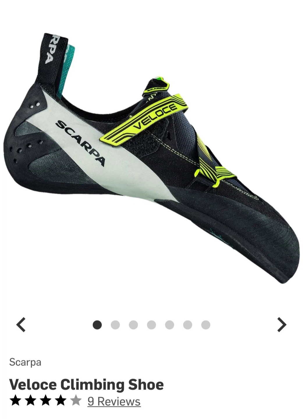 Scarpa Veloce Climbing Shoes 9.5 men’s - photo 3