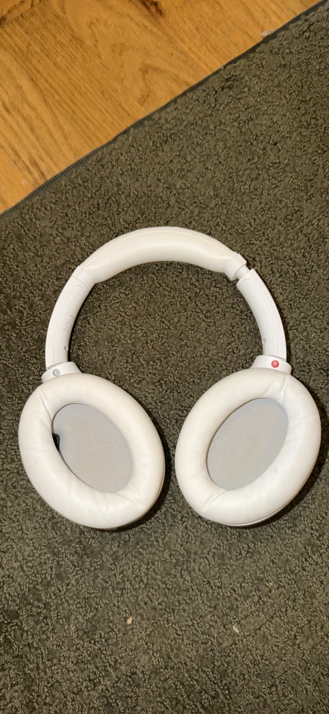 Sony WH-1000XM4 Noise Cancelling Headphones - White - photo 2