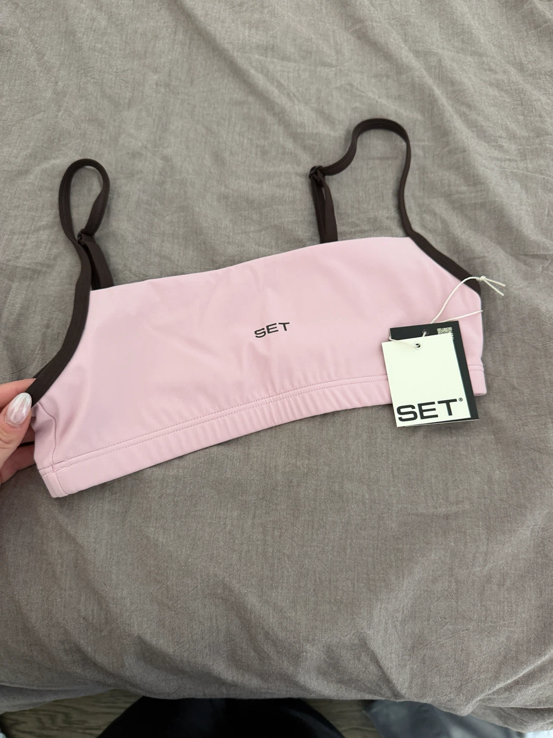 SET Sporty 90'S Bra - Pink - photo 3