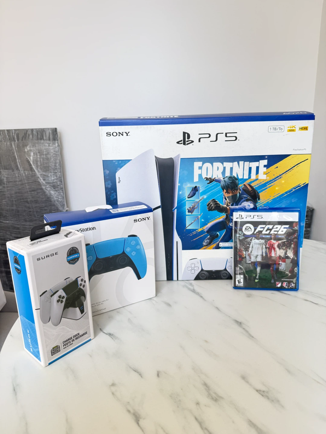 Sony PlayStation 5 1TB Console Bundle + Extra Controller & FC 26 - photo 2