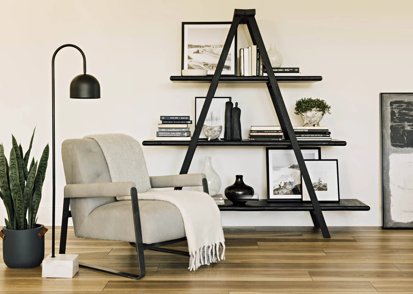 Urban Barn Logan Reclaimed Wood Bookshelf - photo 4