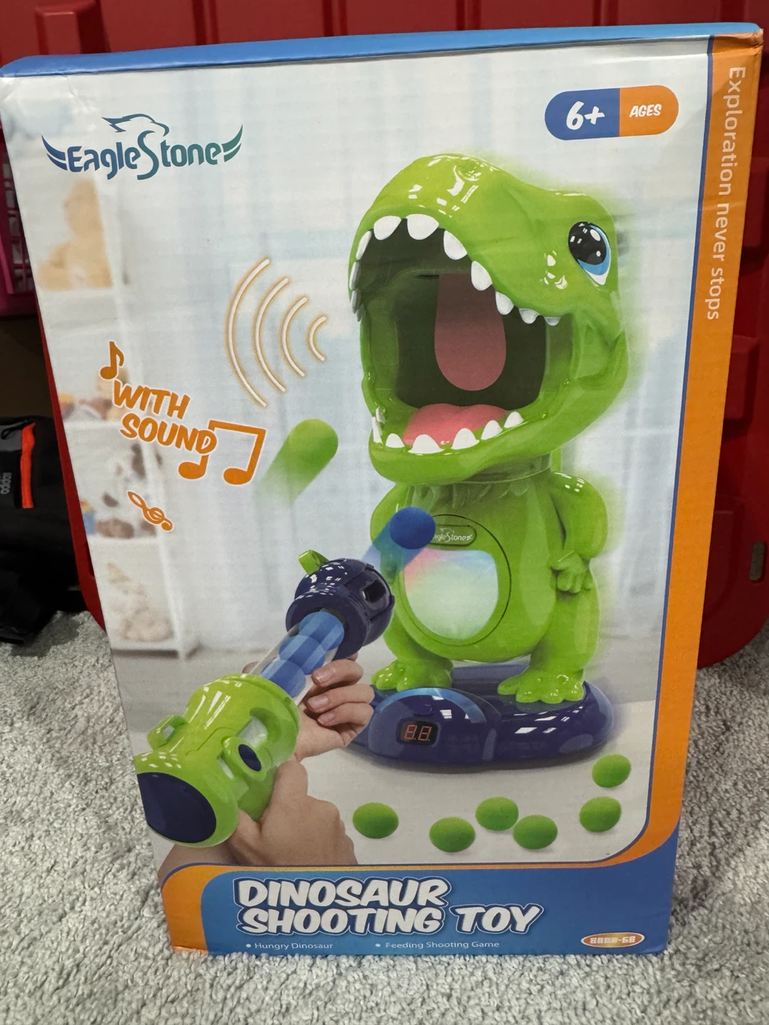 EagleStone Dinosaur Shooting Toy