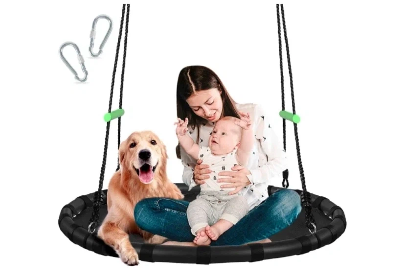 40" Diameter Tree Swing - 450LBS Weight Capacity - photo 3